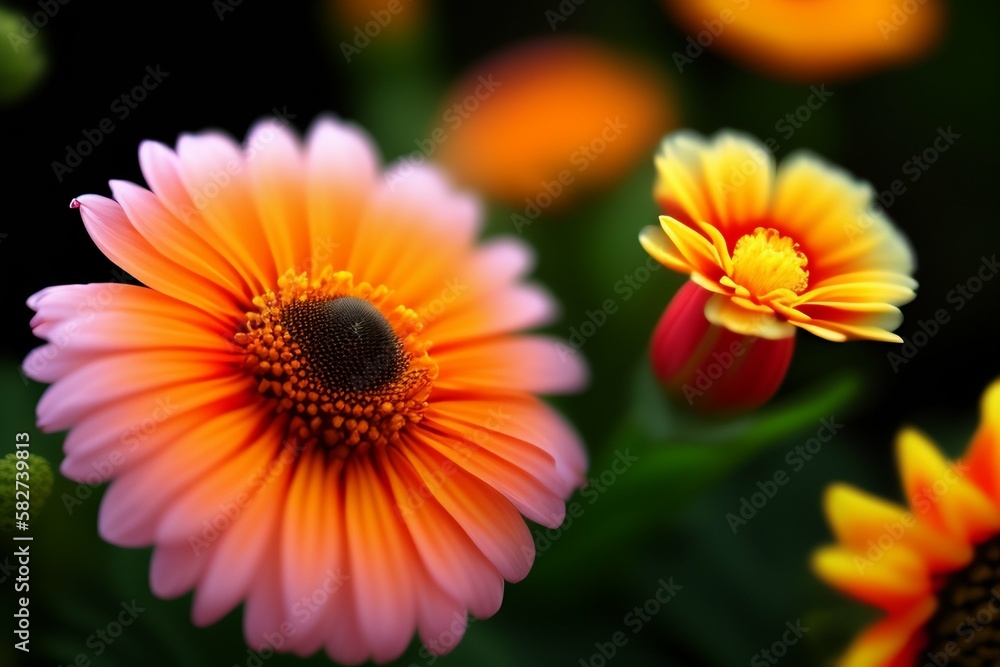 flower in the garden flower in the garden