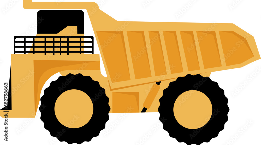 Obraz premium dump truck transportation