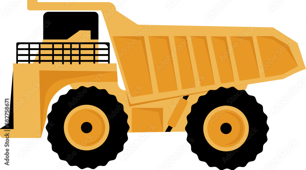 Obraz premium dump truck transportation