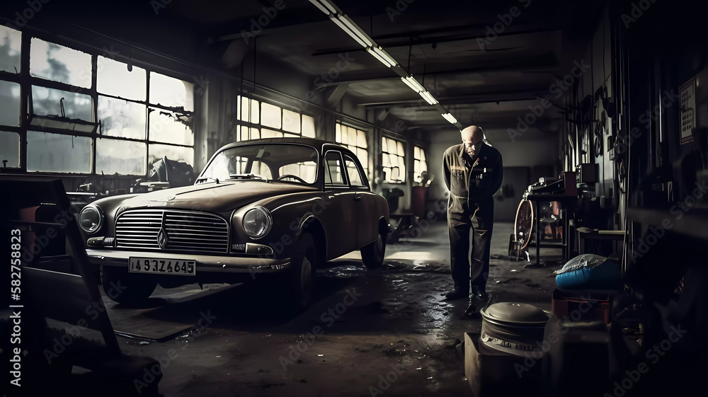 mechanic businessman mechanic businessman