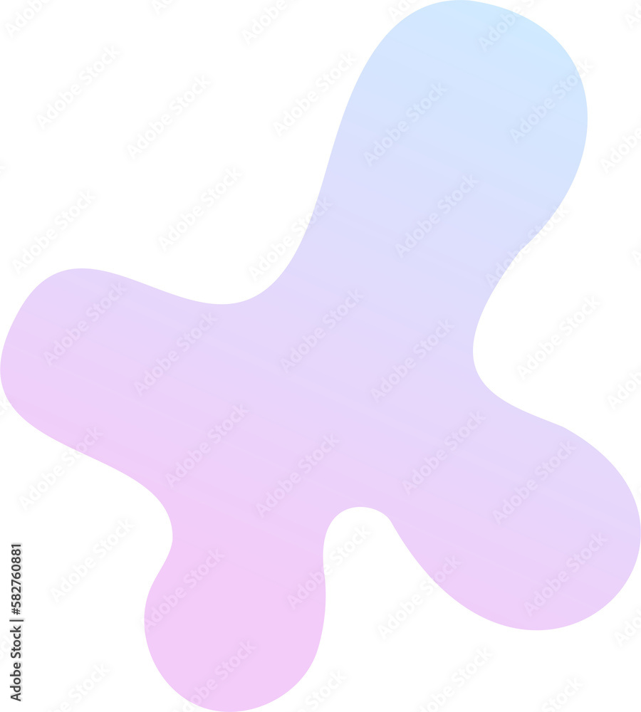 Abstract fluid shape. Gradient liquid element. Amoeba splash design.
Abstract fluid shape. Gradient liquid element. Amoeba splash design.