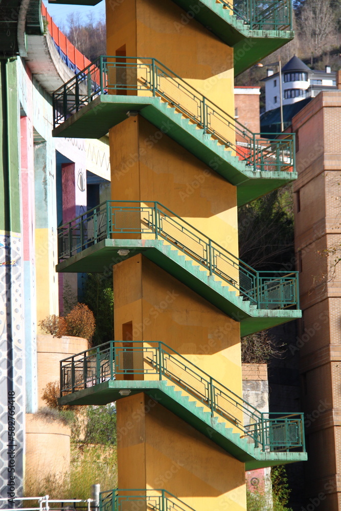 Fototapeta premium Escaleras 