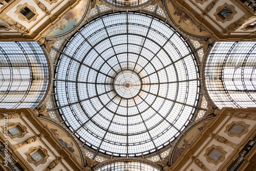 Milan  Italy - September 11  2021  Galleria Vittorio Emanuele II in Milan