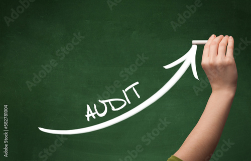 Wallpaper Mural Hand drawing business concept concept Torontodigital.ca