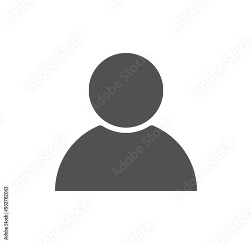 People icon. user account sign. vector illustration