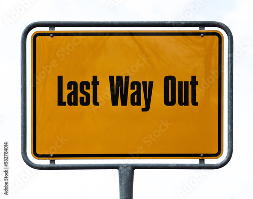 Last way out photo