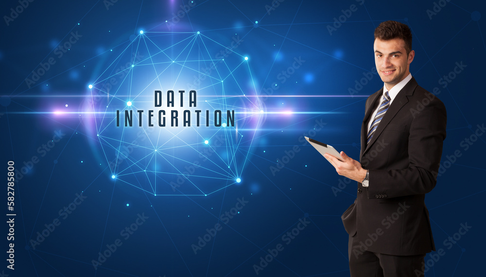 businessman thinking about security concept businessman thinking about security concept