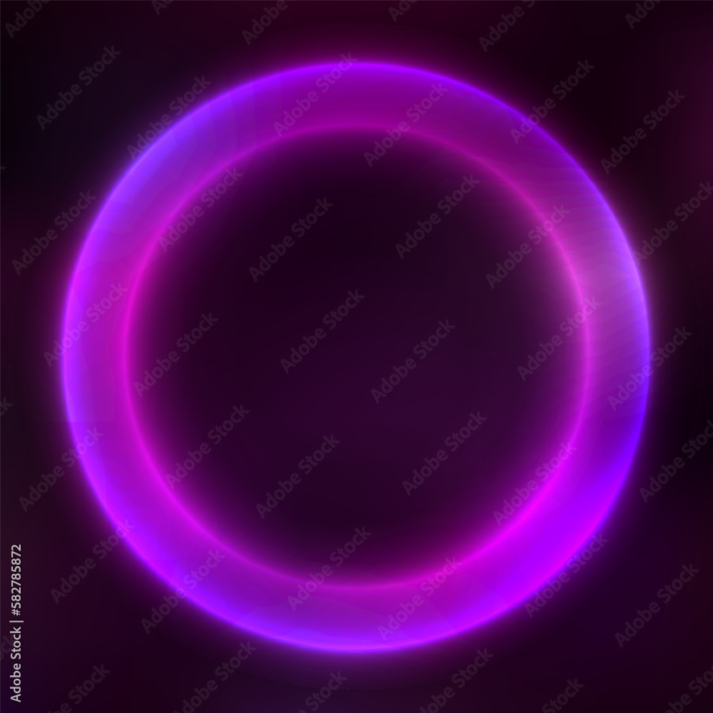 Glowing abstract background, round frame of circles, geometric shapes, wallpaper. Vector template for your design Glowing abstract background, round frame of circles, geometric shapes, wallpaper. Vector template for your design