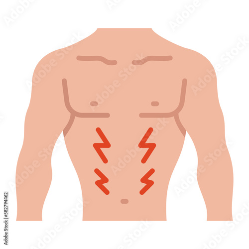 Body Pain Flat Icon