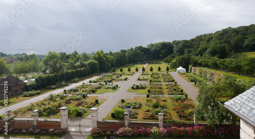 Jardin de Valloires dans la Somme. France