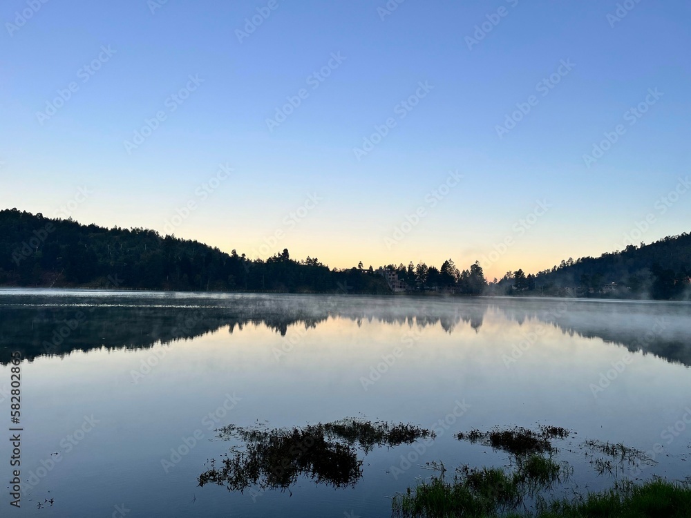 Fototapeta premium Bosques y lagos 2