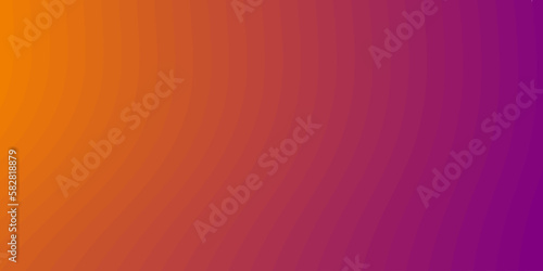 Modern background with orange and purple gradient. Abstract background with lines halftone decoration. Vector illustration