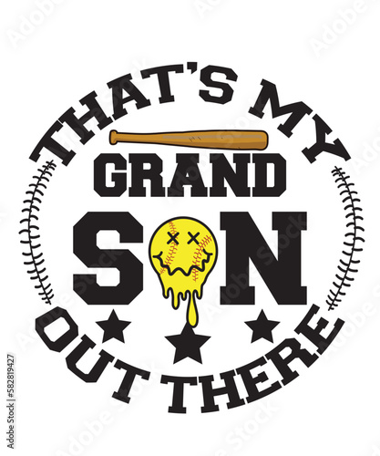 That's My Grandson Out There svg, Baseball svg, Clipart for Cricut, Grandson svg, That's my grandson svg,  Baseball Grandson SVG, That's My Grandson Out There Svg, Grandson Gift SVG, Digital Download 