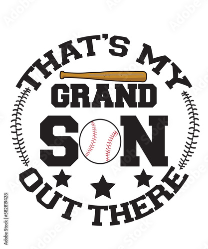 That's My Grandson Out There svg, Baseball svg, Clipart for Cricut, Grandson svg, That's my grandson svg,  Baseball Grandson SVG, That's My Grandson Out There Svg, Grandson Gift SVG, Digital Download 