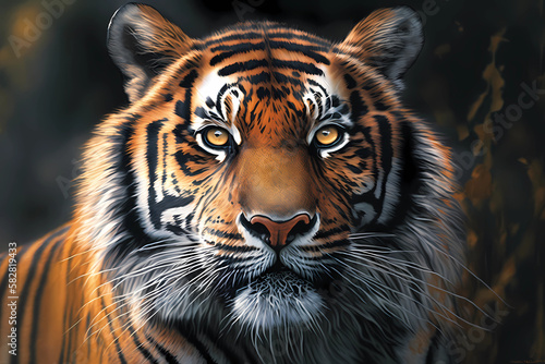 The Tiger s Roar   AI Generative