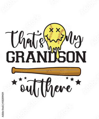 That's My Grandson Out There svg, Baseball svg, Clipart for Cricut, Grandson svg, That's my grandson svg,  Baseball Grandson SVG, That's My Grandson Out There Svg, Grandson Gift SVG, Digital Download 