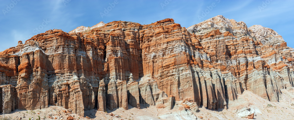 Εκτύπωση καμβά Red Cliffs at Red Rock Canyon State Park in Kern County, California