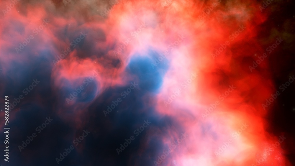 Cosmic background with a blue purple nebula and stars
Cosmic background with a blue purple nebula and stars