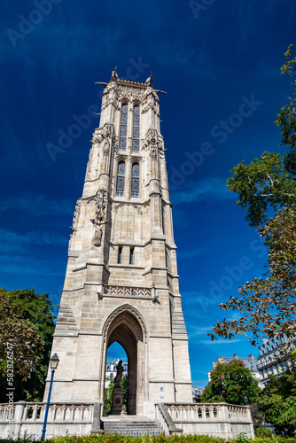 The Tour Saint-Jacques in Paris