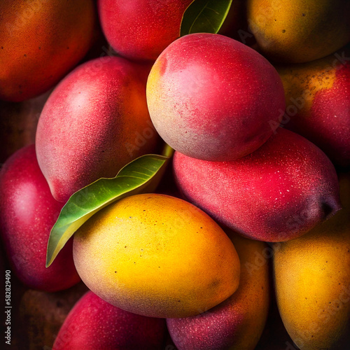 lot of Mangos, ai generated