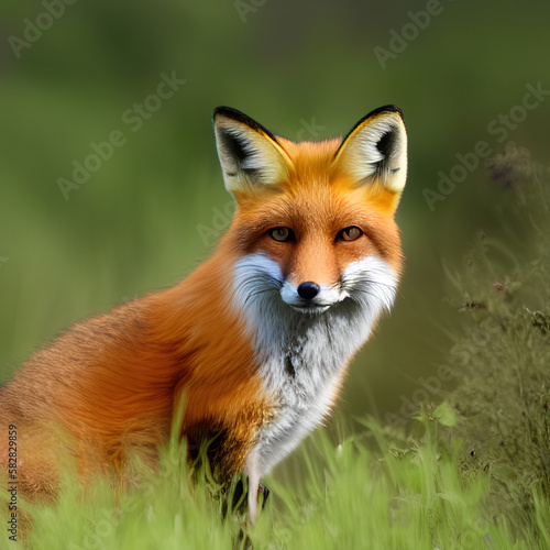 Majestic Fox in its Natural Habitat