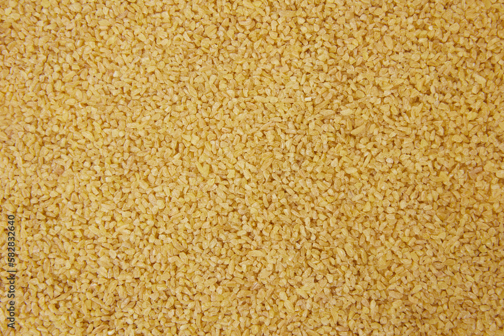 bulgur wheat background. bulgur wheat texture. top view bulgur wheat background. bulgur wheat texture. top view