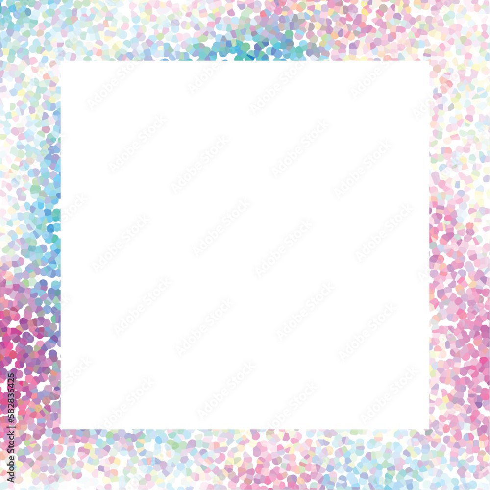 Remind blank note paper with copy space, colorful dotted pointillistic background Remind blank note paper with copy space, colorful dotted pointillistic background