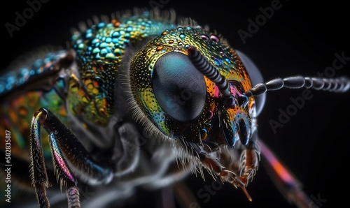 mosca da vicino, zoom, zoommata © Gianluca