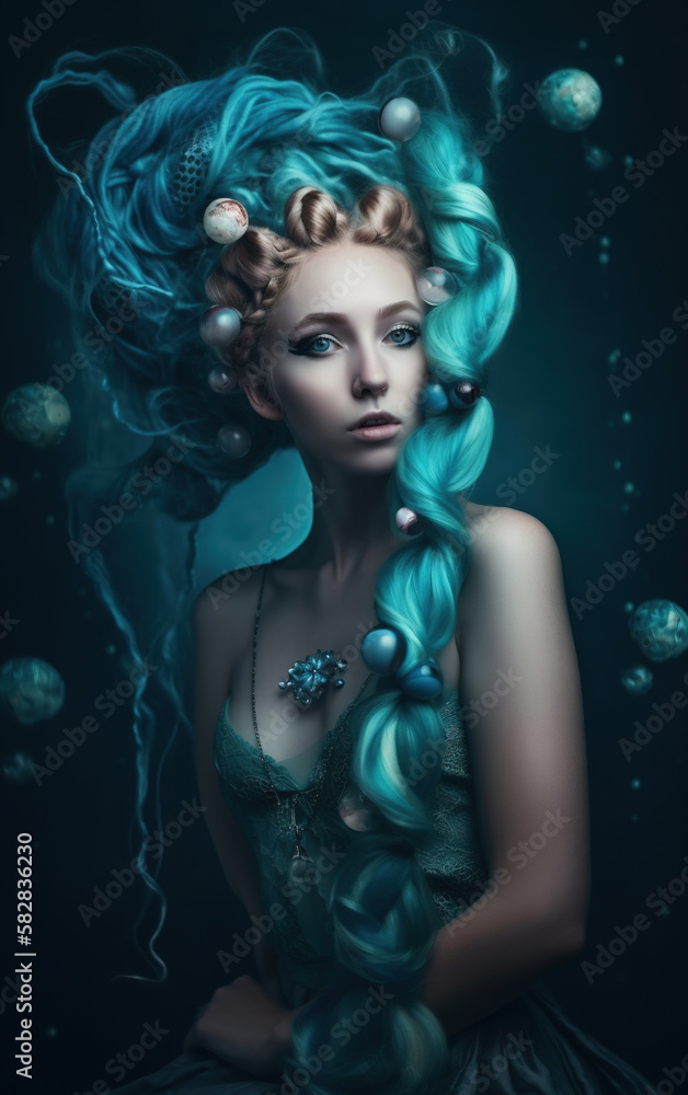 Fashion photo of a beautiful woman Fashion photo of a beautiful woman