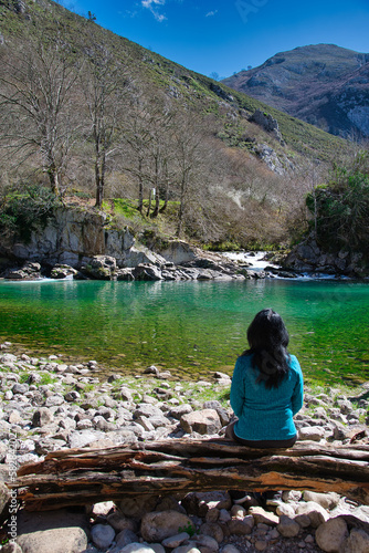 Dobra River, Cangas de Onís, Asturias, Spain