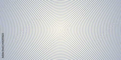 Abstract geometric background. Part of a circle from lines of different thicknesses on a blue background. Great for cover, social media, wallpapers, web, brochure