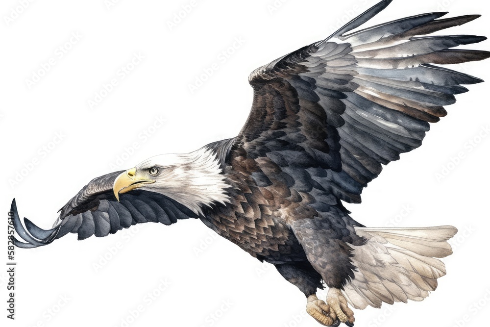 Obraz premium american bald eagle