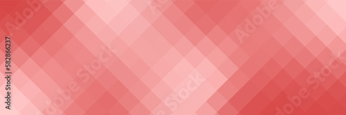 Vector abstract background with polygonal grid gradient. Blurred bright illustration for backdrop. Long horizontal banner.