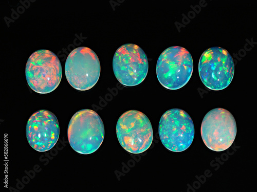 Natural Ethiopian Opal Loose Gemstone