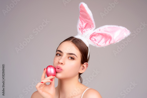 Canvas Print Easter woman