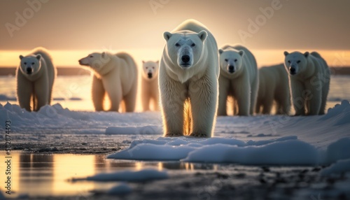 The Mighty Polar Bear  King of the Arctic  GENERATIVE AI