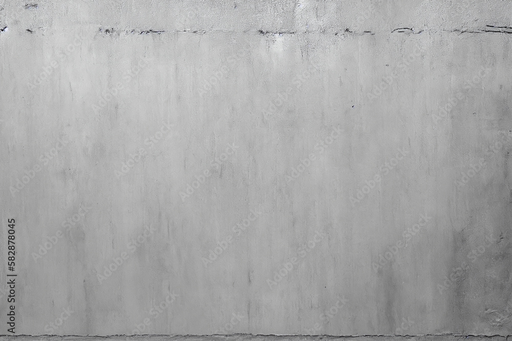 gray concrete wall, cement wall background. Generative AI gray concrete wall, cement wall background. Generative AI