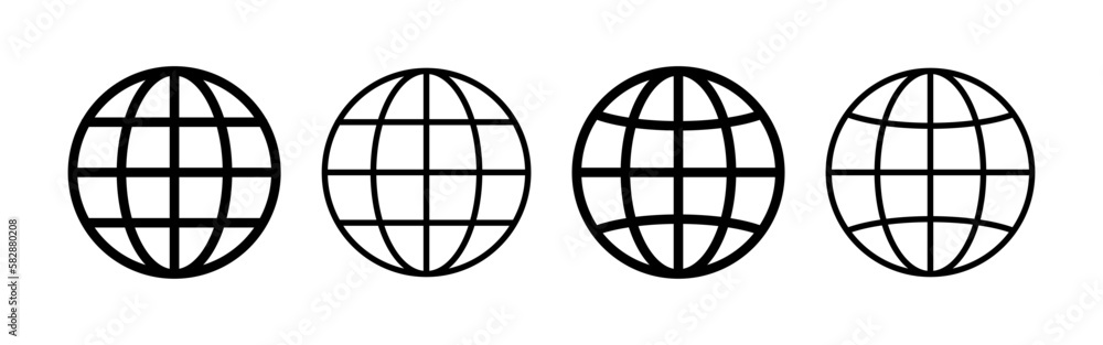 Web icon vector for web and mobile app. go to web sign and symbol. web click icon. Global search icon Web icon vector for web and mobile app. go to web sign and symbol. web click icon. Global search icon