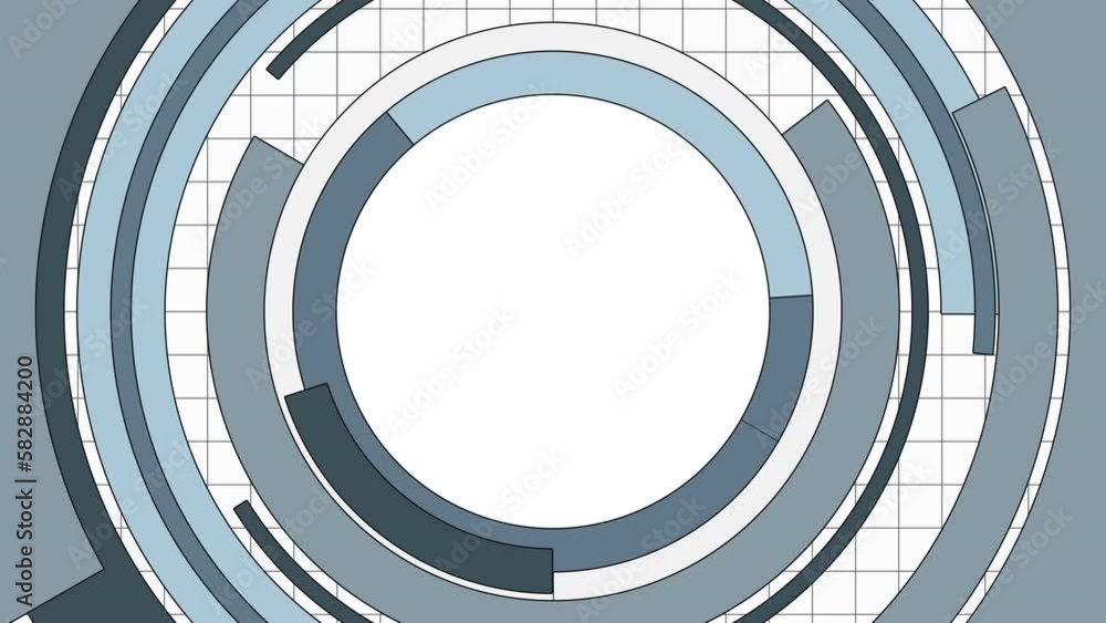 円のモーショングラフィックス　
15秒ループ
Apple ProRes 422 HQ　MOV