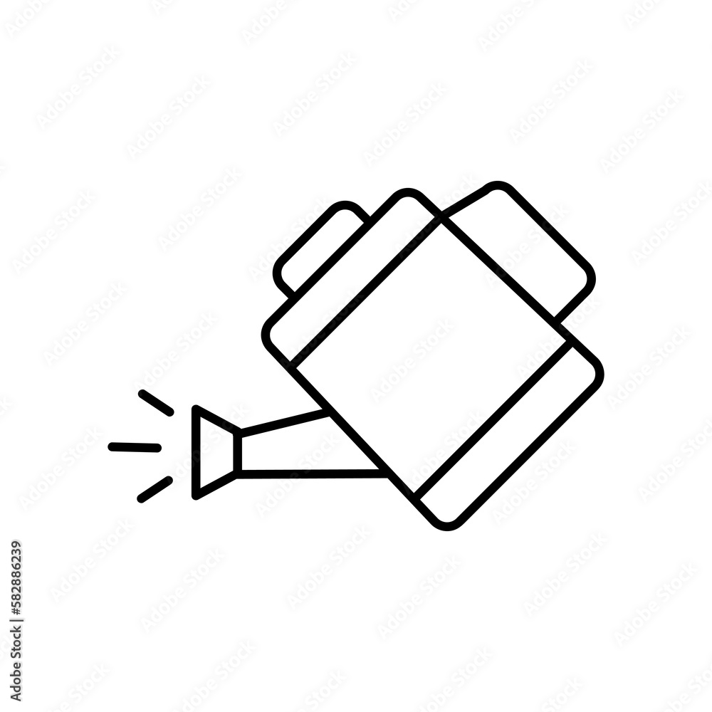 Gardening vector icon, watering symbol. flat vector illustration for web site or mobile app.eps Gardening vector icon, watering symbol. flat vector illustration for web site or mobile app.eps
