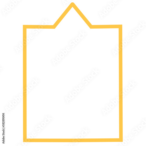 Vintage Set of gold Islamic Frame icons element collections. Border of Mosque, suitable for banner, flyer or poster Ramadan, hajj or adha celebration