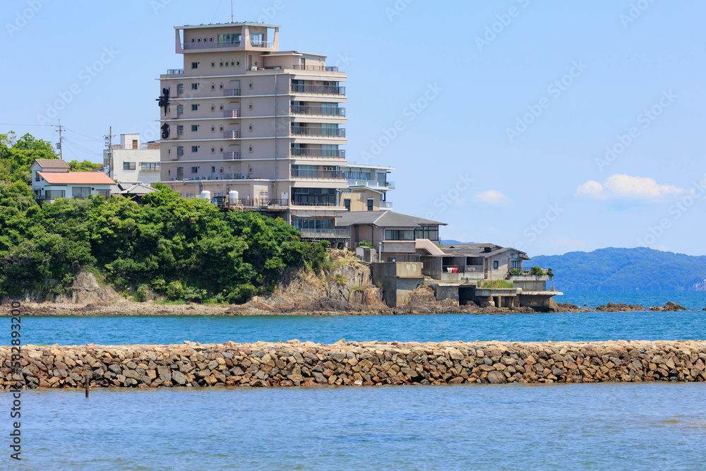 赤穂海浜公園から見る海 Stock Photo Adobe Stock