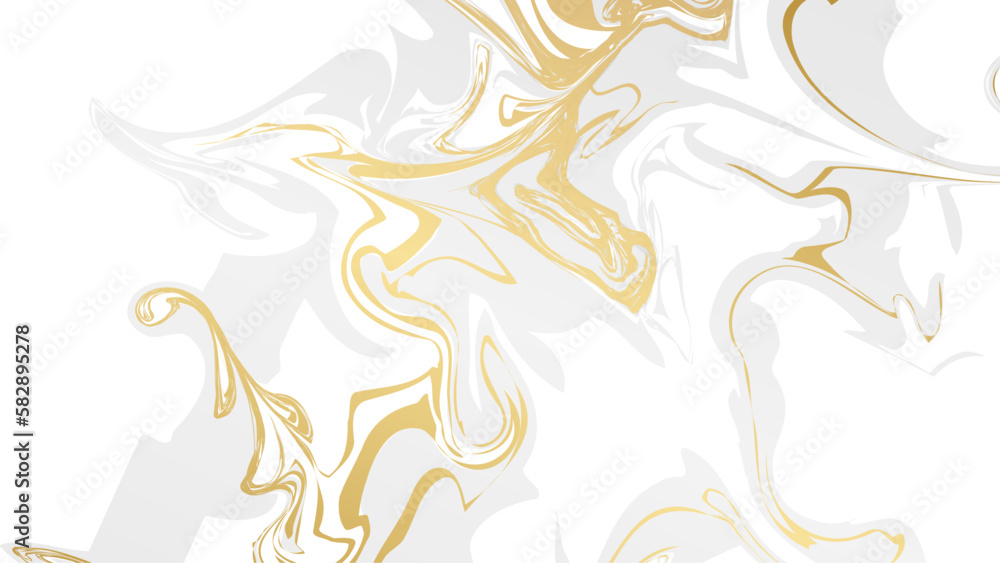Abstract white gold marble texture background Stock Vector | Adobe Stock