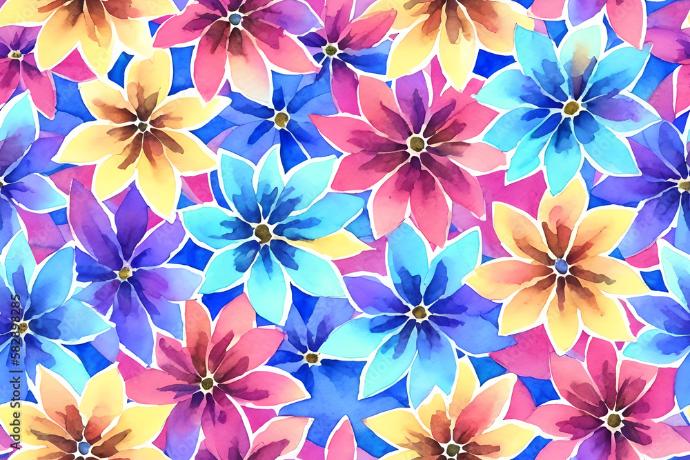 seamless floral pattern seamless floral pattern