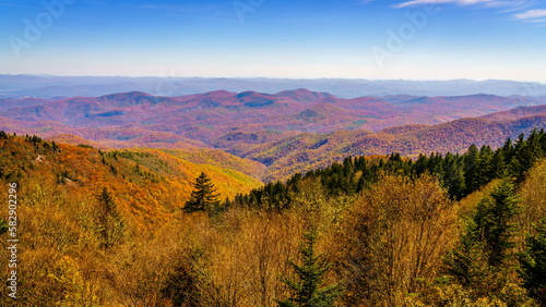 Smoky Mountains in fall