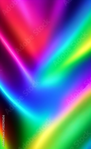 abstract colorful background with lines hologram, gradient, color,
