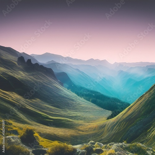 Mysterious realistic highly detailed Wonderous Landscape That Inspires Wanderlust with depth k quality