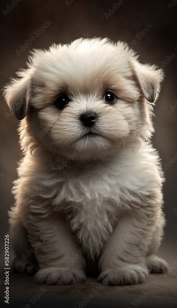 Expressions of cute baby puppies Expressions of cute baby puppies