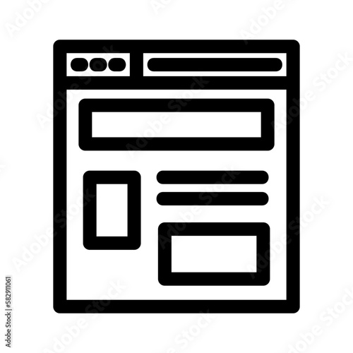 website icon or logo isolated sign symbol vector illustration - high quality black style vector icons
