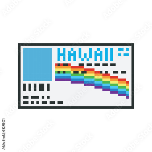 Fake ID meme pixel art